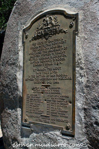 san pasqual historic park monument burial