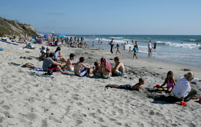 del mar beach picnic