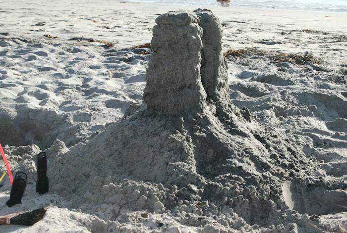 build sandcastle towers